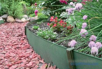 Bahçe plastik bordürleri: uygulama tipleri ve özellikleri