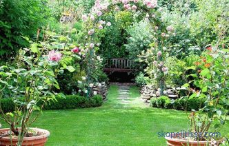 İngiliz bahçesi - düzenlemenin on temel prensibi