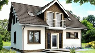 Çatı katı zemine sahip betonarme ev, inşaat ve kullanım avantajları, özellikle yerleşim
