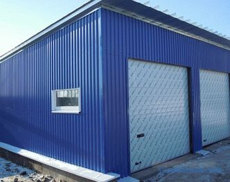 Metal profil garaj: kurulum ve montaj teknolojisi