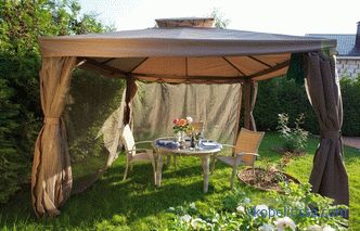 Bahçe için tenteler ve çadırlar (bahçe), su geçirmez, rüzgar geçirmez, Moskova'da ucuz satın almak