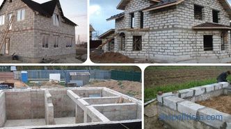Anahtar teslimi projeler, köpük bloklardan kır evleri, Moskova'da inşaat fiyatları, fotoğraf