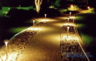 Bahçe lambası - seçim kriterleri ve nüansları