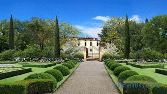 İtalyan bahçesi - yaratılışın temel ilkeleri