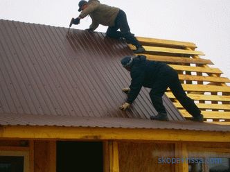 Metal çatı: çeşitleri, inşaat teknolojisi