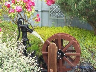 Bahçe dekoratif değirmeni - bahçe değirmeni üretimi (+ fotoğraf)
