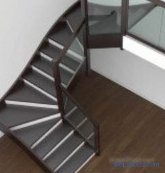 Özel bir evde ikinci kata çıkan merdivenler: en iyi tasarım projeleri