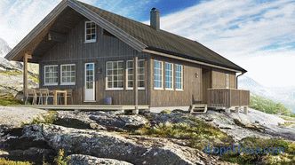 İskandinav teknolojisindeki çerçeve evler - proje ve inşaat