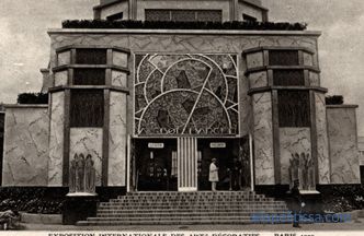 Art Deco tarzı - yaratılışın tarihi ve özellikleri