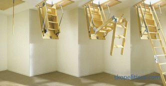Kapaklı tavan arası merdivenleri: seçim türleri ve farklılıkları